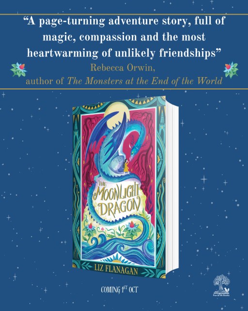Out this Thursday, the magical new standalone adventure from Liz Flanagan (@lizziebooks17)⁠
⁠
'A page-turning adventure story, full of magic, compassion and the most heart-warming of unlikely friendships' @rebeccaorwin_writer⁠
⁠
THE MOONLIGHT DRAGON is available to pre-order now. ⁠
⁠
*cover illustration by @melissa.castrillon⁠
⁠
themoonlightdragon #lizflanagan #middlegrade #childrensbooks #dragons⁠
⁠